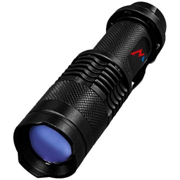 Wonder Lanterna UV Wonder T1L, 395nm, 1AA, autonomie 4h, IP44, distanta iluminare 10m, Aluminiu, Negru