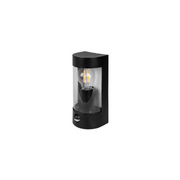 Aplica de perete pentru exterior, LED E27 15W, IP44, senzor de miscare PIR