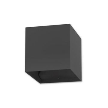 Aplica LED CREE, 2 x 3W XBD, lumina neutra, 180lm, IP54, antracit