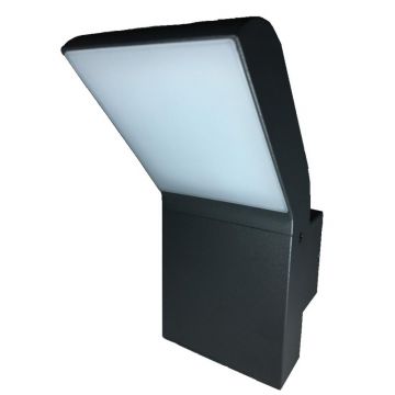 Aplica LED pentru exterior, montare perete, 12W, 4000K, 550lm, 23 x16.5 cm, IP54