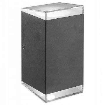 Aplica LED pentru fatada, 2xLED COB, lumina bidirectionala 4500K, 980lm