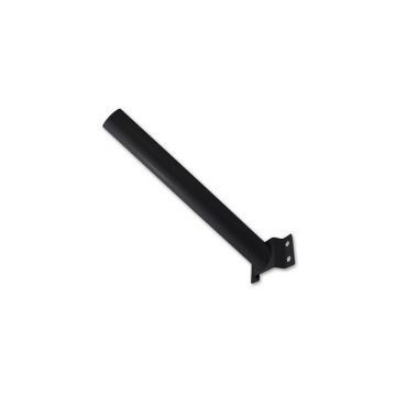 Brat de sustinere pentru lampi solare LED, diametru 48 mm, otel, negru