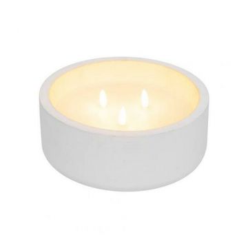 Candela piatra, LED intermitent efect flacara, timer, sursa lumina alb cald