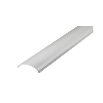 Capac unghiular din policarbonat, pentru benzi LED, lungime 2 m, alb