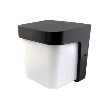 Corp de iluminat arhitectural, LED E27, 18W, montare perete, IP54, 17 x 17 x 14.6 cm