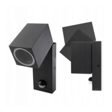 Corp de iluminat, senzor miscare, LED GU10, putere 35W, reglabil 90 grade