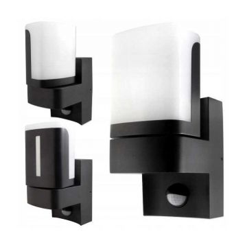 Corp de iluminat Veroni, rotativ, senzor de miscare si crepuscular, LED SMD 4000K 380 lm