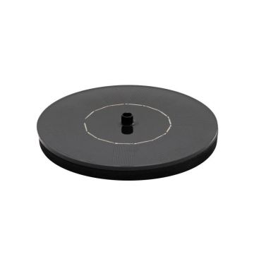 Fantana cu incarcare solara, automata, jet apa 40 cm inaltime, IPX8, diametru 13 cm, patru duze incluse