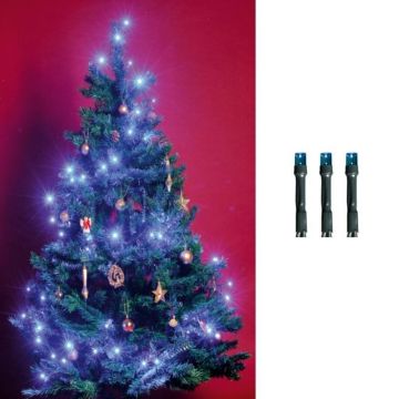 Ghirlanda 100 LED-uri lumina statica, lungime 9.5 metri, interior, alimentare retea