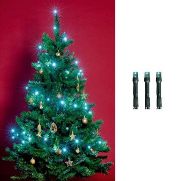 Ghirlanda 100 LED-uri lumina statica, lungime 9.5 metri, interior, alimentare retea