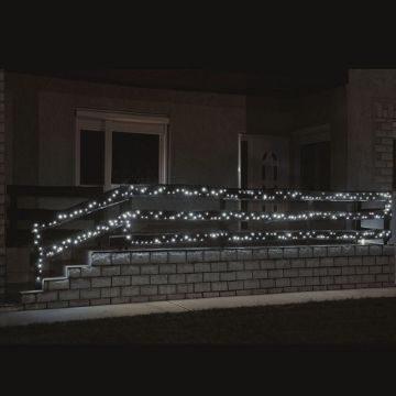 Ghirlanda 1000 LED-uri exterior, lungime 70 m, instalatie Craciun