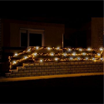 Instalatie luminoasa sir, 500 LED-uri, alimentare 230V, IP44, Home