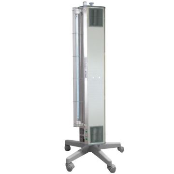Lampa bactericida UVC 2 in 1, sterilizare aer 60/30W, 132 mc/h, radiatie directa, suport mobil