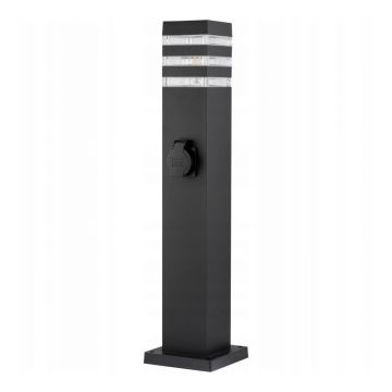 Lampa LED de exterior, priza suplimentara, 60W, 610x90x90 mm, IP54