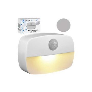 Lampa LED fara fir, cu senzor de miscare PIR, oprire automata 20 secunde, alimentare baterii