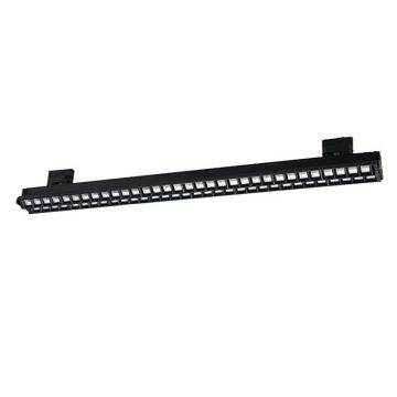 Proiector LED cu lumina neutra, 9600 lm, 2x 48W, unghi inclinare reglabil, aluminiu, rama neagra
