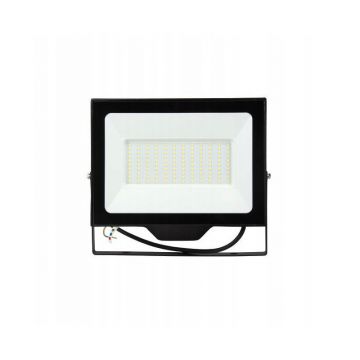 Proiector LED SMD 100W, 6500K, IP65, aluminiu si sticla securizata