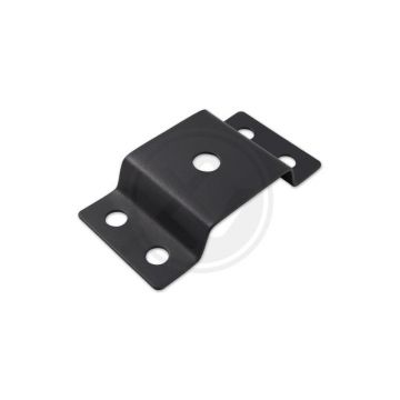 Suport montare lampa solara, diametru 38-48 mm, 14x6,9x2,5 cm, negru