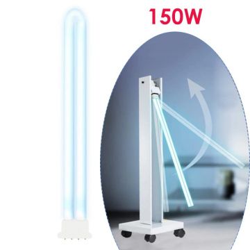 Tub bactericid UVC 150W, rezerva lampa germicida pentru sterilizare, 4 pini, lungime 81 cm