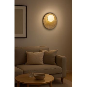 Aplica de perete, Opviq, 823OLY1152, Bej/Alb