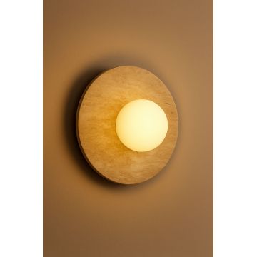 Aplica de perete, Opviq, 823OLY1167, Bej/Alb