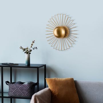 Aplica de perete, Opviq, 892OPV2437, Auriu