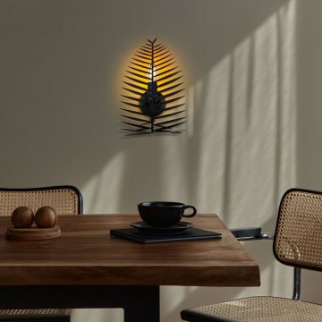 Aplica de perete, Opviq, 892OPV2441, Negru