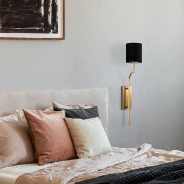 Aplica de perete, Opviq, 892OPV2449, Aur/Negru