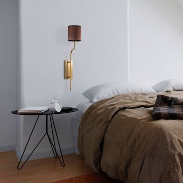 Aplica de perete, Opviq, 892OPV2451, Auriu/Maro