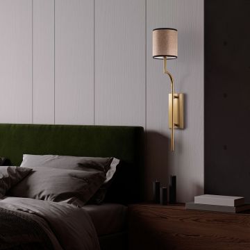 Aplica de perete, Opviq, 892OPV2452, Auriu / Maro deschis