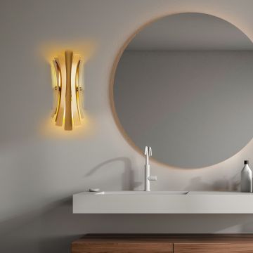 Aplica de perete, Opviq, 892OPV3102, Auriu