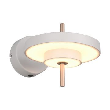 AplicÄde perete fildeÈLED cu structurÄflexibilÄu0083/cu intensitate reglabilÄÃ¸ 20 cm Keaton âu0080Trio