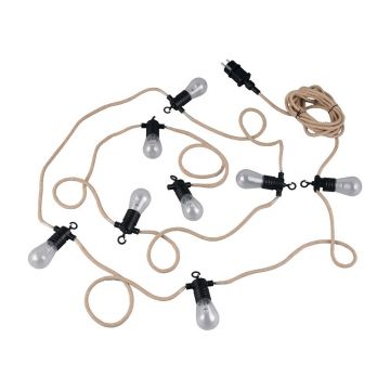 GhirlandÄluminoasÄnumÄr becuri 8 buc. cu alimentare la prizÄlungime 600 cm Ember âReality