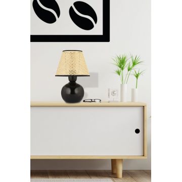 Lampa de masa, Opviq, 433NUV1506, Negru