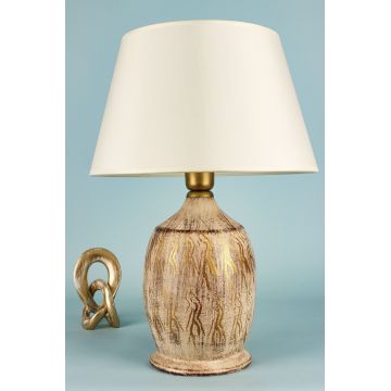 Lampa de masa, Opviq, 687HMY1485, Bej