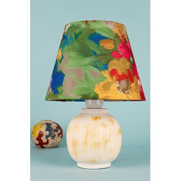Lampa de masa, Opviq, 687HMY1488, Multicolor