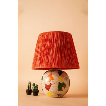 Lampa de masa, Opviq, 687HMY2224, Portocaliu