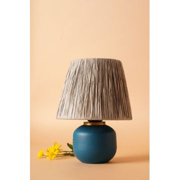 Lampa de masa, Opviq, 687HMY2248, Albastru