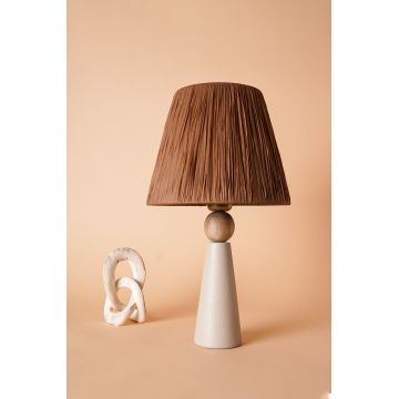 Lampa de masa, Opviq, 687HMY2278, Gri