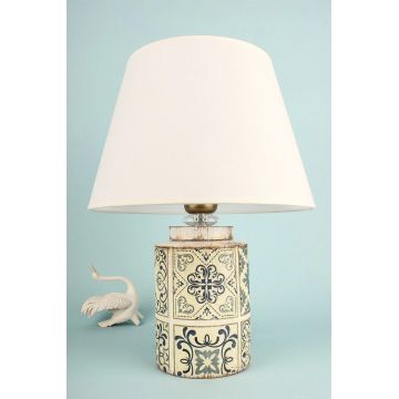 Lampa de masa, Opviq, 687HMY2384, Alb