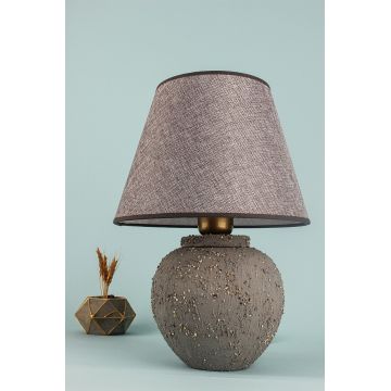 Lampa de masa, Opviq, 687HMY2401, Gri