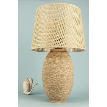 Lampa de masa, Opviq, 687HMY2402, Bej