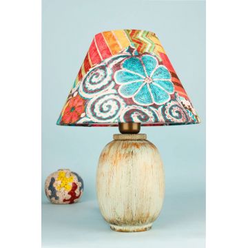 Lampa de masa, Opviq, 687HMY2438, Multicolor