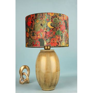 Lampa de masa, Opviq, 687HMY2442, Multicolor