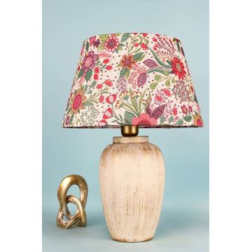 Lampa de masa, Opviq, 687HMY2447, Ecru