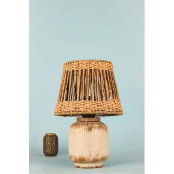 Lampa de masa, Opviq, 687HMY2464, Cămilă / Bej