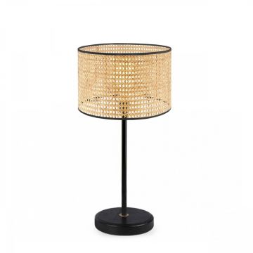 Lampa de masa, Opviq, 780SGN2103, Crem/Negru