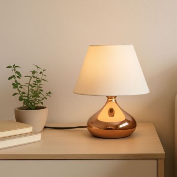 Lampa de masa, Opviq, 780SGN2152, Crem