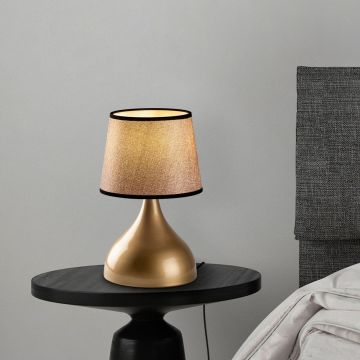 Lampa de masa, Opviq, 892OPV2595, Aur / Bej