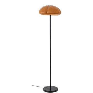 Lampadar galben ocru cu abajur din sticlÄ(Ã®nÄu0083lÈu009Bime 157 cm) Kinoko âu0080Bloomingville